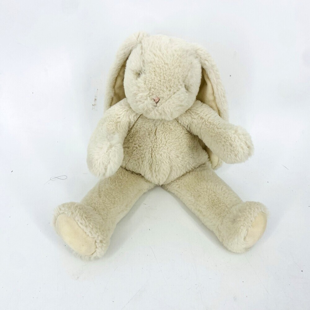 Bunnies by the Bay Floppy Bunny Plush 14" Off White Long Ear Stuffed Rabbit
